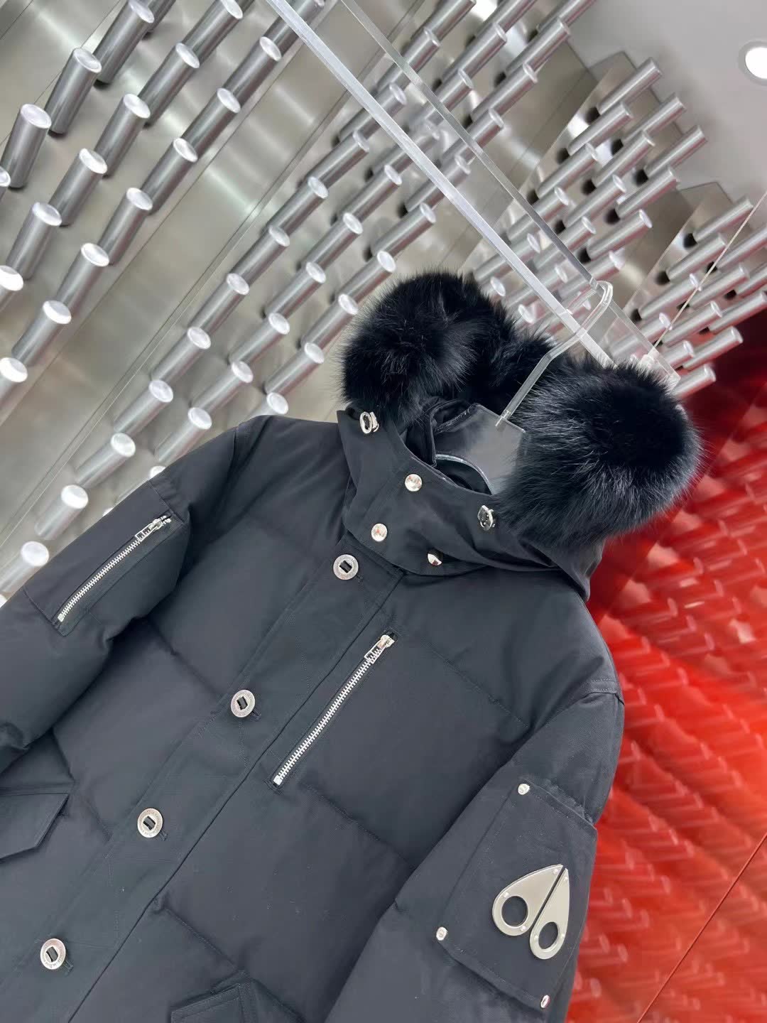 Moose Knuckles Hooded Down Jacket Moose Knuckles Hooded Down Jacket